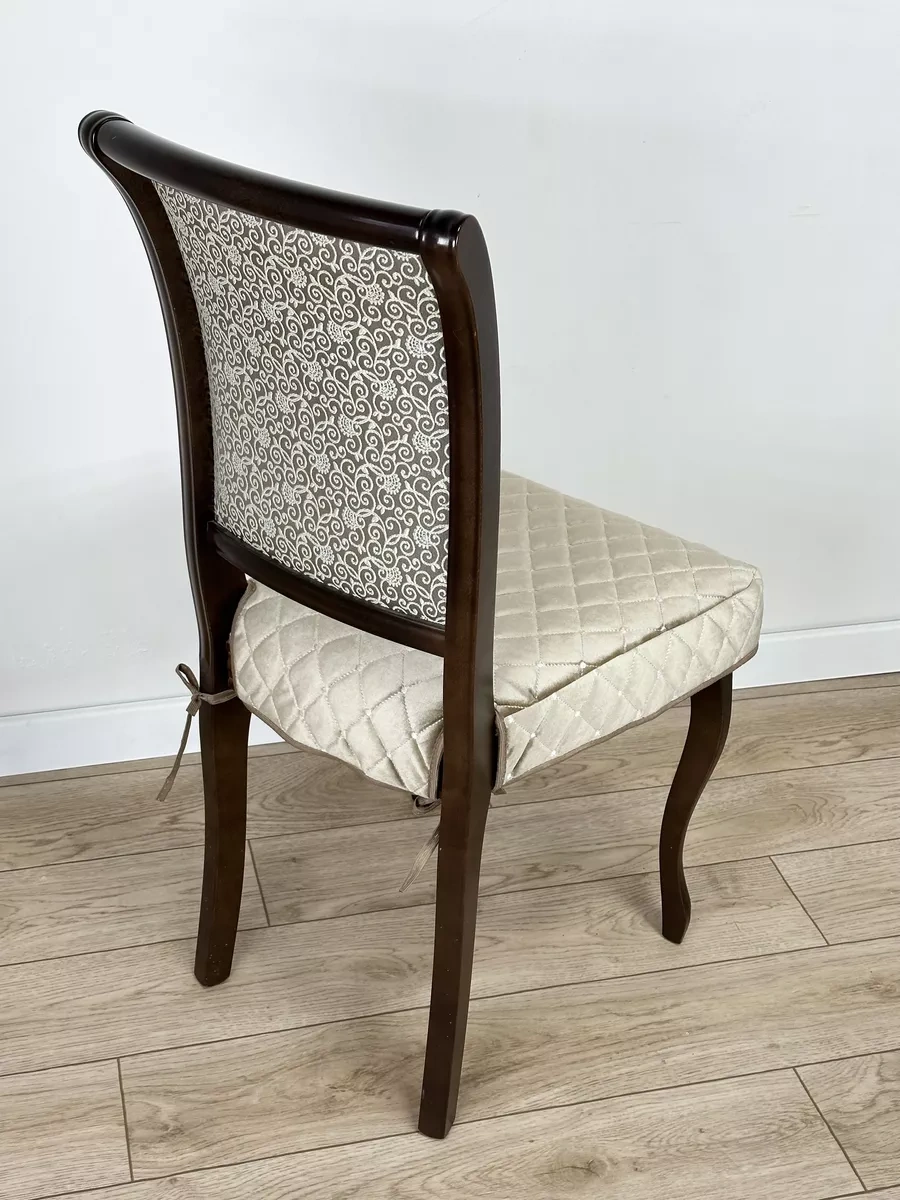 Acsenia Dantel Bağcıklı Sandalye Oturak Yastığı 197402123 Açık Kahverengi