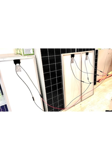 3 Lü Mc4 T Branç Solar Konnektör 3 İn 1 2 Metre Kablolu Paralel