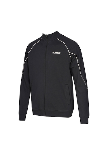 Hummel Hmlyuca Zıp Fermuarlı Siyah Erkek Spor Sweatshirt 922533-2001
