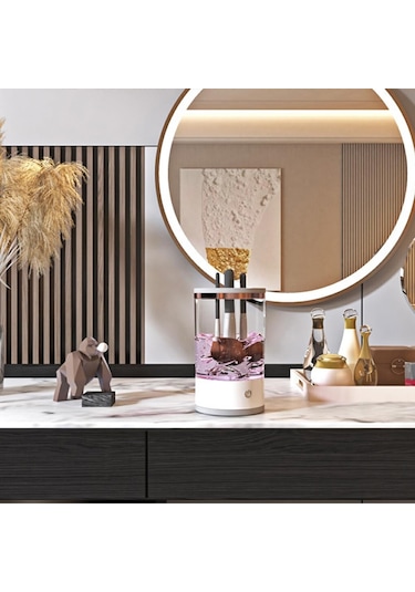 Kawehiop Kullanımı Kolay Makyaj Fırçası Temizleyici Çabuk