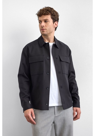 Back & Bond Erkek Ceket B35w50026 102 Siyah Siyah