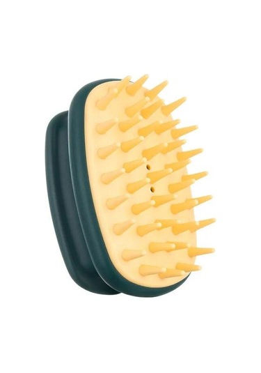 Siyah Silikon Kafa Derisi Masaj Tarak Saç Yıkama Tarak Şampuan Banyo Spa Relax Duş Fırçası Yorgunluğu Gidermek Kafa Masaj Aracı