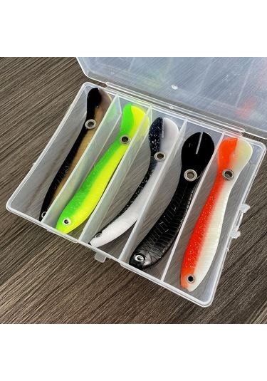 5 Adet/grup Yumuşak Balıkçılık Yem 6g 10 Cm Wobble Kuyruk Cazibesi Silikon Küçük Loach Yapay Yemler Bas Pike Balıkçılık Kanca Ve Kutu İle 5 Adet/grup Yumuşak Balıkçılık Yem 6g 10 Cm Wobble Kuyruk Cazibesi Silikon Küçük Loach Yapay Yemler Bas Pike Balıkçılık Kanca Ve Kutu İle