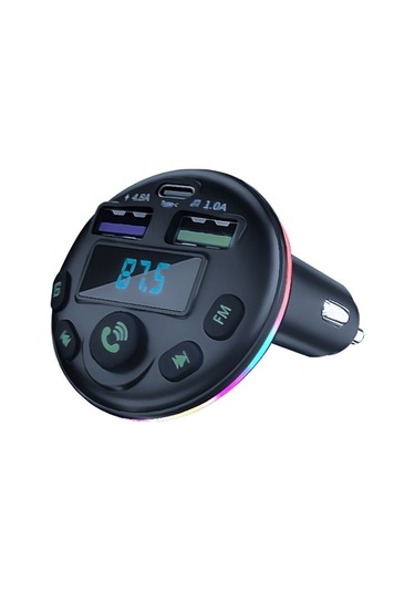 G14 36w Pd Şarj Özellikli Dijital Göstergeli Bluetooth Fm Transmitter