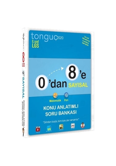 Tonguç 8. Sınıf Lgs 0 Dan 8 E Hazırlık Seti Tüm Dersler