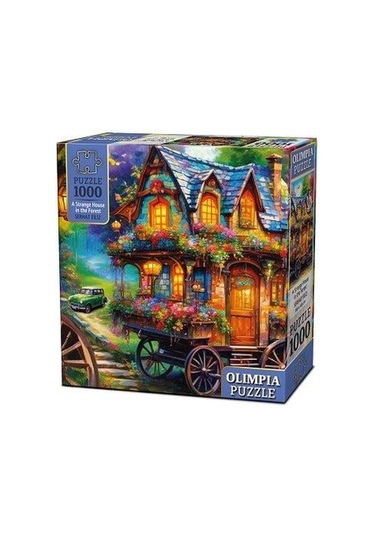 A Strange House İn The Forest Olimpia Puzzle 1000 Parça 15007