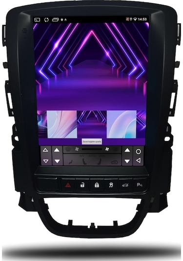 Carplayer Opel Astra J Tesla 2010-2020 Uyumlu Android Multimedya 6gb Ram 128gb Hafıza