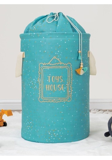 Alas Ev Tekstil Baby Yuvarlak Torbalı Sepet 7692216259064