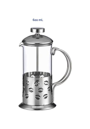 Bitki Çayı Freshi Filtre Kahve French Press 600 ML