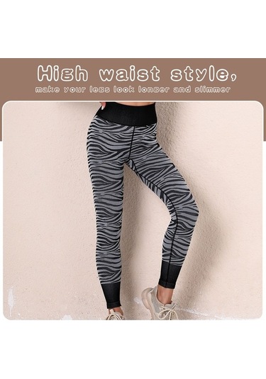 Fortunelane Kadınlar İçin Yüksek Bel Desenli Yoga Tayt, Spor Pantolon, Dar Kesimli Uzun Koyu Mavi Koyu Mavi