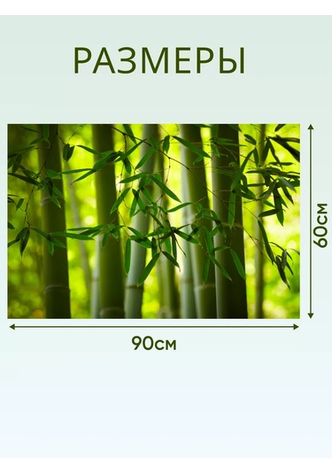 Artenuevo Bambu 60 90 Cm Mutfak Teyp Etiketi İç Mekan Dekoratif Etiket 229207910 Yeşil