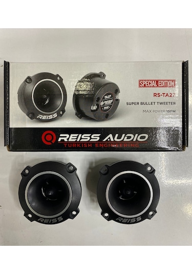 Reıss Audıo Rs-Ta27 Tweeter 200Wat 100Rms İki Adet