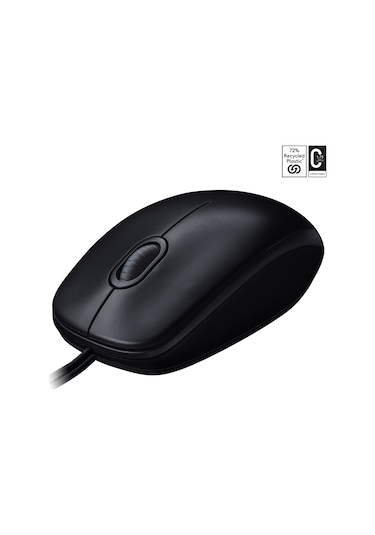 Logitech M100 Kablolu 1000 Dpı Usb Mouse - Siyah M100