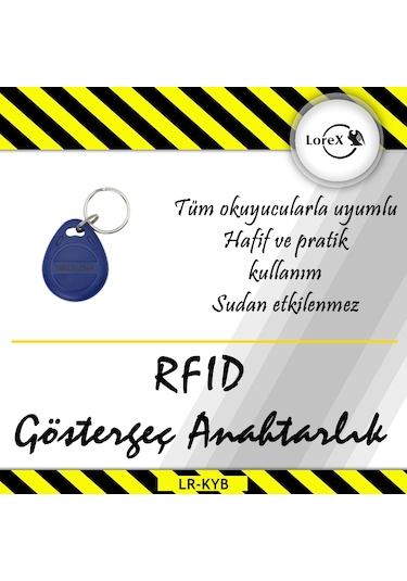 Lorex Proximity Göstergeç Anahtarlık Göster Geç Keyfob Rfid  200