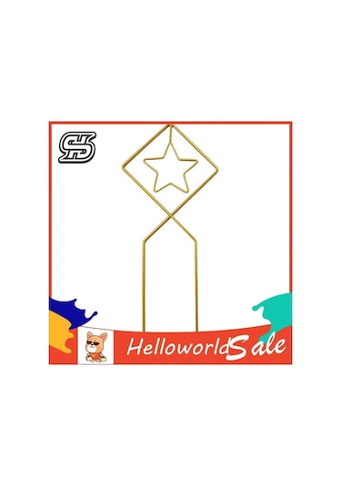 Ulzyvf Lebihmurah 4983 Helloworld Asma Bitki Tutucu Yaratıcı Asma Destek, Dıy Saksı Kafes Çiçekler