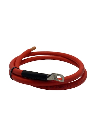 Akü Inverter Arası Kablo 25'lik Bakır 1 M Kırmızı