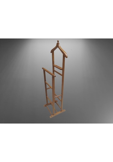 Dilsiz Uşak Çift Tepe Havlulu Model Parlak Ceviz Askılık Kayın To Ceviz