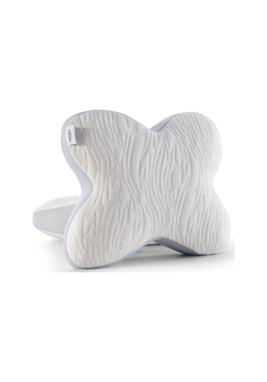 Doqu Visco Kelebek Yastık 055x046 Beyaz