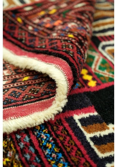 Buhara El Dokuma Yün Halı - Leh1004500160 Kırmızı