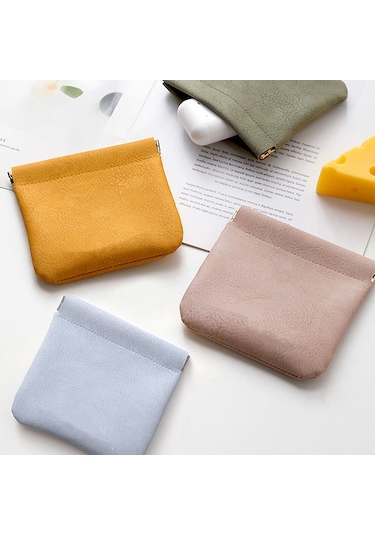 Ruj Kesesi Deri Kablo Düzenleyici Çanta Sızdırmazlık Paraları Tuşlar Organizatör Çantası