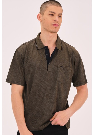 T0732 Dewberry Erkek T-shırt-hardal Hardal