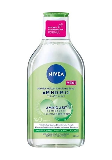 Nivea Micellar Arındırıcı Makyaj Temizleme Suyu 400 ML