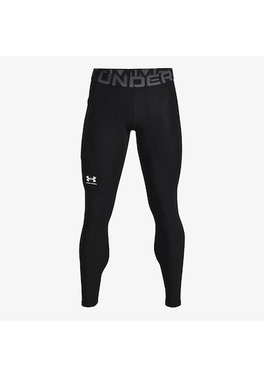Under Armour Hg Armour Leggings Erkek Siyah Antrenman Taytı Düz 1361586 Siyah