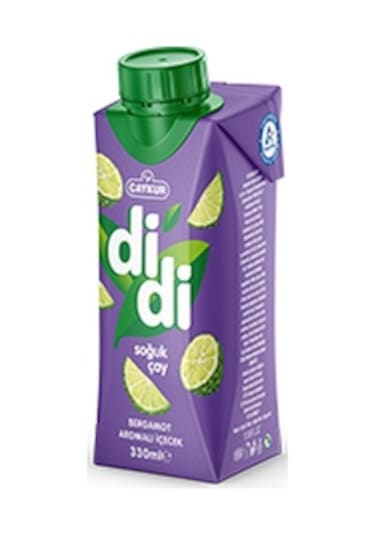 Çaykur Didi Bergamot Aromalı Soğuk Çay Kutu 330 Ml X 12 Adet