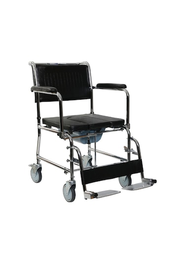 G-125a Banyo Tuvalet Tekerlekli Sandalye / Commode Wheelchair