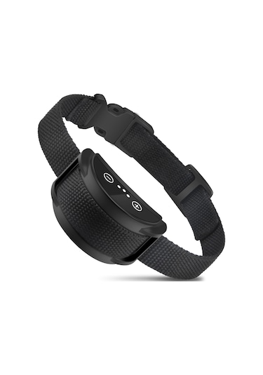 Köpek Havlama Tasması Köpek Havlama Caydırıcı Havlama Önleyici Cihaz Şarj Edilebilir Köpek Eğitmeni -siyah