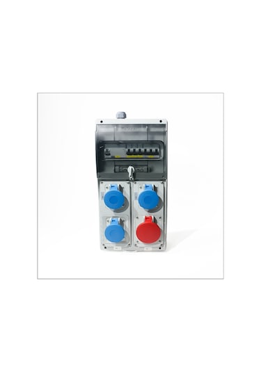 Novsen Ip44 Kombinasyon Panosu 3ad. 3x16a, 1ad. 5x16a