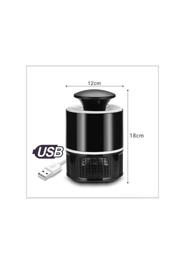 Konesam Evde Kullanım İçin Usb Şarjlı Sessiz Sivrisinek Yakalama Cihazı, Yüksek Kaliteli Ve Dayanıklı