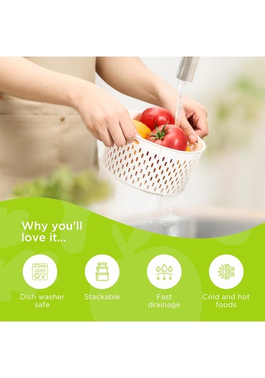 3 Adet Buzdolabı Saklama Kutusu Yuvarlak Şeffaf Drenaj Sepeti Meyve Sebze Taze Saklama Kutusu Bpa , Fda Yok