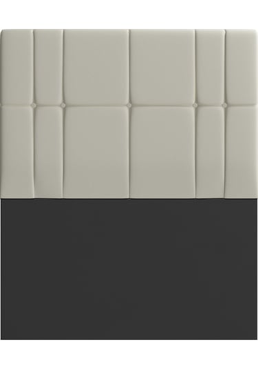 Yatak Başlığı, Lidya Başlık Krem 100x100 Cm