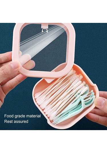 Xindoker Beyaz Plastik Evcil Çeşitli Eşya Saklama Kutusu - Kolay Kullanım, Basıp Açma Fonksiyonu, Masaüstü Taşınabilir Organizer Diğer