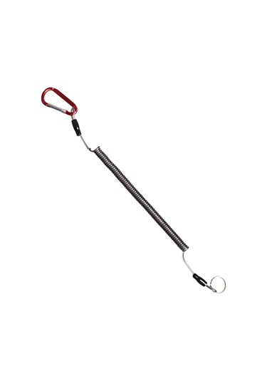 Jeehugo Kırmızı Çelik Esnek Olta Koruması - Genişletilebilir 135cm, Dış Mekan Balıkçılığı İçin Elverişli Kanca Klipsi