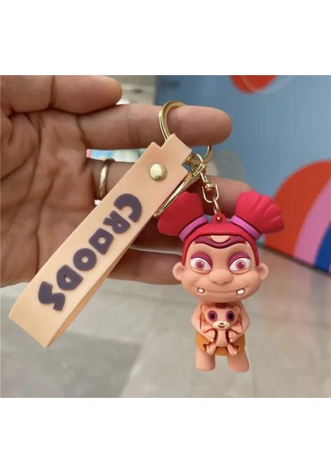 Crood Karakterleri Sandy Silikon Anahtarlık Çanta Süsü-2195