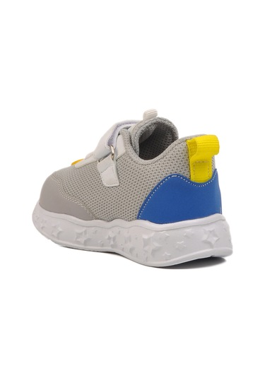 Buz Saks Cırtlı Işıklı Hafif Unisex Çocuk Spor Ayakkabı Ruffon B Buz-saks-sarı Çok Renkli