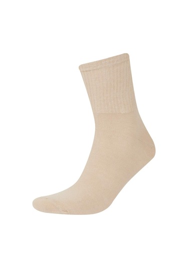 DeFacto Erkek Rahat Lastikli 3'lü Pamuklu Uzun Çorap Z0806AZNSNV1