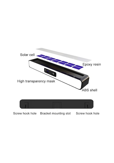 Cbtx Bahçe Aydınlatma Güneş Patlaması Kırmızı Mavi Barikat Lambası İnşaat Sinyal Işıkla Dekorasyonu Avlu Duvar Bahçe Ayd. 52775510