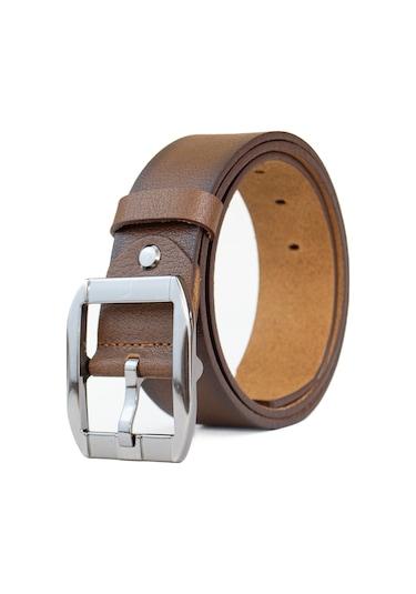 Özel Kutulu Premium Hakiki Deri Erkek Kot-kumaş Pantolon Kemer