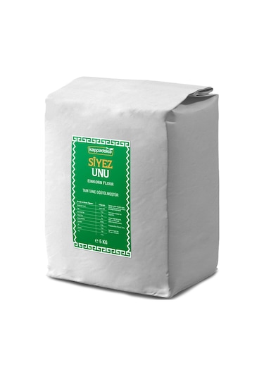 Kappadokia Katkısız, Atalık Siyez Unu 5 Kg