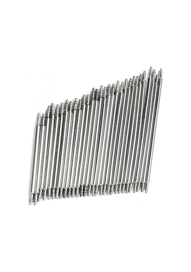 Paslanmaz Çelik Saat Pimi Yaylı Susta 100 Adet Karışık Kutulu