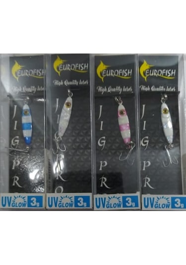 Eurofish Jigpro Uv Glow 3Gr Micro Jig