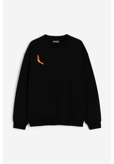 Ogc Su & Ateş Kombin Sweatshirt Siyah