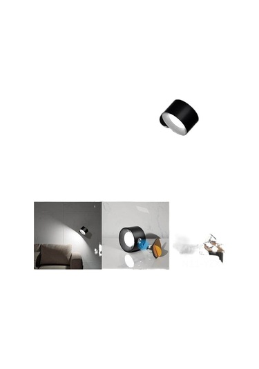 Yaozixa Siyah Modern Tüketici Lambası: İç Mekan Dolap/yatak Odası Okuma Işığı, Dokunmatik Kontrol, Dayanıklı Ve Kompakt Tasarım Diğer