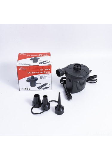 Monyee 50w Arabalı Elektrikli Hava Pompa, Hızlı Şişirme/boşaltma, Abs Malzeme, 280l/dakika, Arabaya Takılabilir, Yataklar/havuzlar İçin