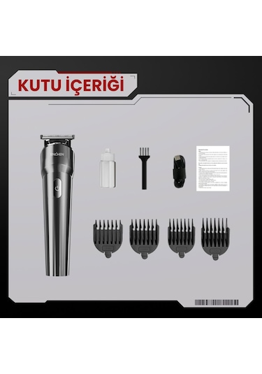 Enchen Beardo Çok Fonksiyonlu Tüm Vücut İçin Uygun Şarjlı Saç Ve Tıraş Makinesi