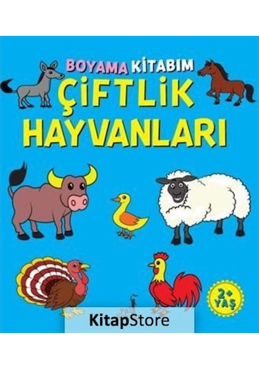 Boyama Kitabım - Çiftlik Hayvanlar