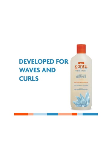 Cantu Weightless Kıvırcık Ve Dalgalı Saçlar Şampuan 400 Ml